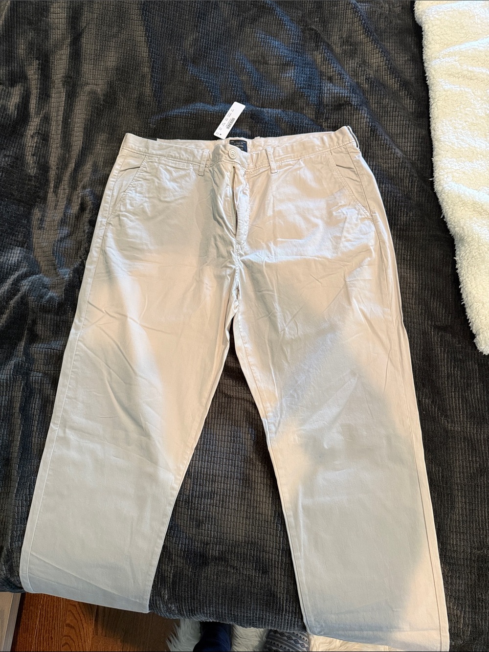 J. Crew Men's Light Beige Chinos